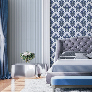Arteks New Look IV 10561-04 для спальни для гостиной для кабинета для загородного дома для комнаты белый светло-серый синий