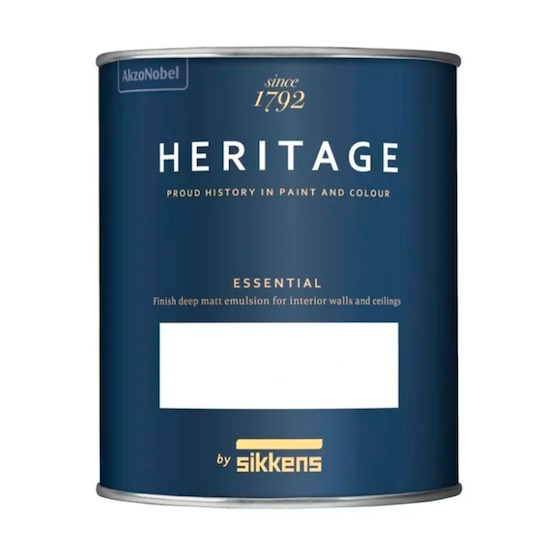 Heritage Essentiel (глубокоматовая 3% интерьерная краска для стен и потолков, моющаяся)