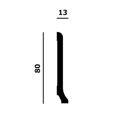 Плинтус P223