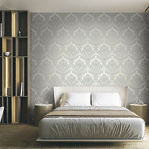 Emiliana Parati New Tekko 20005 для спальни для гостиной для кабинета для загородного дома для комнаты серый светло-серый