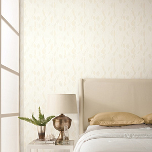 York Candice Olson Botanical Dreams NA0508 для кабинета для комнаты для прихожей белый светло-серый