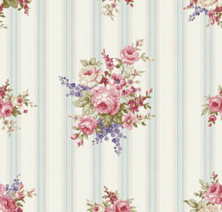 Grandeco Little Florals LF2003 для кухни для спальни для гостиной для загородного дома для комнаты голубой