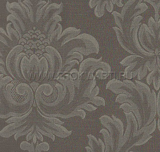 Aura Brocade 2601-20804 для спальни для гостиной для кабинета для загородного дома для комнаты серый темно-серый коричневый