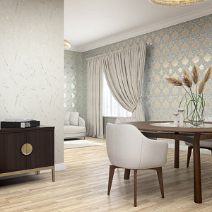 Marburg Villa Romana 33623 для спальни для гостиной для кабинета для загородного дома для комнаты бежевый золотой голубой