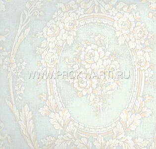 KT Exclusive Parisian Florals FV61701 для спальни для гостиной для кабинета для загородного дома для комнаты зеленый