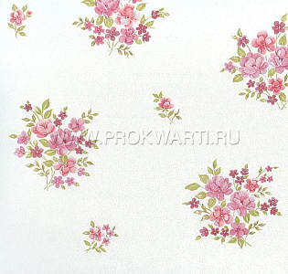 Aura Floral Themes G23233 для спальни для гостиной для загородного дома для комнаты розовый