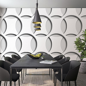 Marburg Smart Art 46785 для кухни для кабинета для комнаты для прихожей белый серый светло-серый