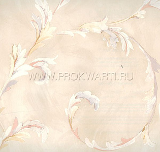 Seabrook Watercolor AQ50205 для спальни для гостиной для загородного дома для комнаты бежевый