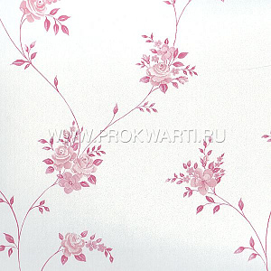 Aura Floral Themes G23245 для спальни для гостиной для загородного дома для комнаты розовый