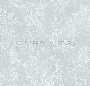 Aura Stripes & Damasks SD36103 для спальни для гостиной для кабинета для загородного дома для комнаты голубой