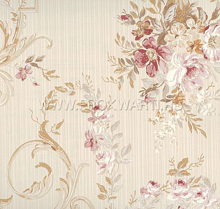 KT Exclusive Parisian Florals FV60507 для спальни для гостиной для загородного дома для комнаты кремовый