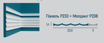 Стеновая панель P233