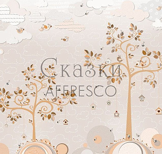 Affresco Сказки Affresco AH651-COL2 для детской бежевый