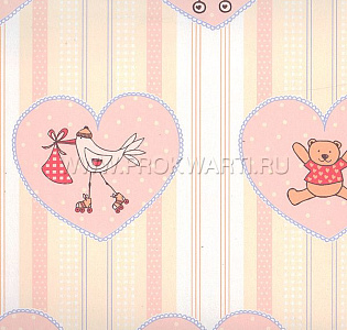 Milassa Твинс (Twins) Twins3 007 для детской розовый