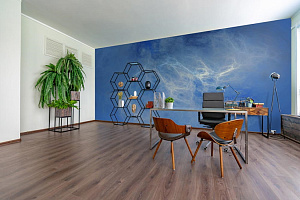 La Stanza Alba 800502 для гостиной для кабинета для комнаты синий