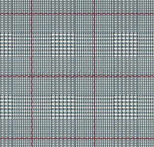 York Houndstooth ML1352 для кабинета для загородного дома для комнаты для прихожей синий