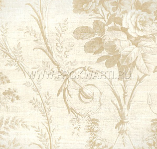 Wallquest Antique Chic AC41402 для спальни для гостиной для загородного дома для комнаты бежевый