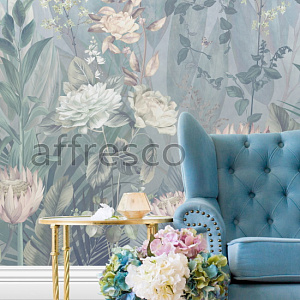 Affresco Exclusive AB300-COL3 для спальни для гостиной для загородного дома для комнаты розовый сиреневый голубой