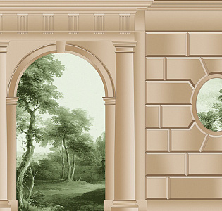 CO.DE Co.De 01 бесшовный шёлк на флизелине C1801 RW для спальни для гостиной для кабинета для загородного дома для комнаты бежевый