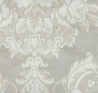 KT Exclusive Simply Damask SD80008 для спальни для гостиной для кабинета для загородного дома для комнаты светло-серый