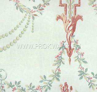 KT Exclusive French Tapestry TS70402 для спальни для гостиной для кабинета для загородного дома для комнаты мятный