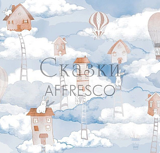 Affresco Сказки Affresco ID641-COL2 для детской сиреневый