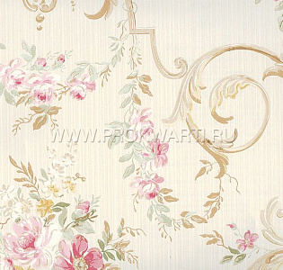 KT Exclusive Parisian Florals FV60501 для спальни для гостиной для загородного дома для комнаты золотой