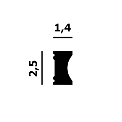 Молдинг P236