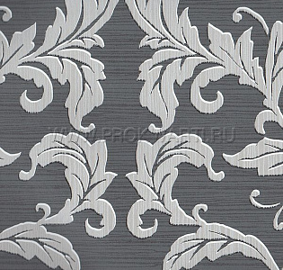 Aura Vintage Damasks G34114 для спальни для гостиной для кабинета для загородного дома для комнаты черно-белый