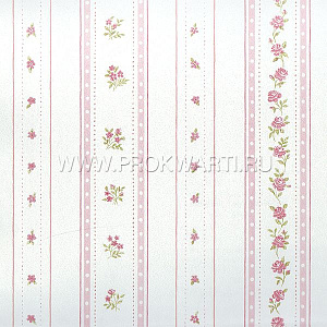 Aura Floral Themes G23224 для кабинета для загородного дома для комнаты для прихожей розовый