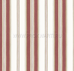 Aura Stripes & Damasks SD36107 для коридора для кабинета для загородного дома для комнаты для прихожей белый бордовый