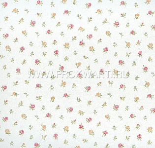 Aura Floral Themes G23294 для спальни для гостиной для загородного дома для комнаты белый