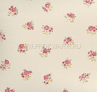 Aura Floral Themes G23271 для спальни для гостиной для загородного дома для комнаты бежевый