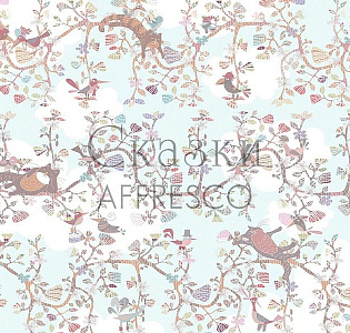 Affresco Сказки Affresco ZK659-COL2 для детской голубой