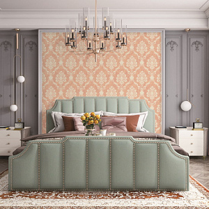Bernardo Bartalucci Carnazza 5053-5 для спальни для гостиной для кабинета для загородного дома для комнаты белый персиковый розовый