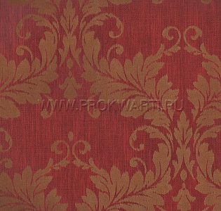 Aura Vintage Damasks G34132 для спальни для гостиной для кабинета для загородного дома для комнаты бордовый