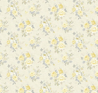 Grandeco Little Florals LF3101 для кухни для спальни для гостиной для загородного дома для комнаты бежевый желтый