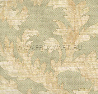 Aura Brocade 2601-20889 для кухни для спальни для гостиной для загородного дома для комнаты зеленый