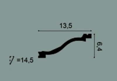 Карниз C331F гибкий