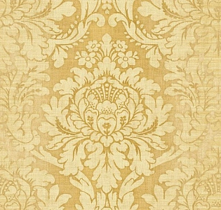 Seabrook Damask Folio DF30405 для спальни для гостиной для кабинета для загородного дома для комнаты золотой