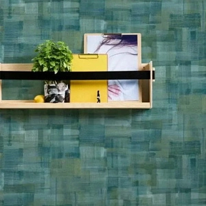 A.S. Creation Geo Nordic 37532-1 для кухни для спальни для гостиной для коридора для кабинета для офиса для столовой для загородного дома для комнаты для прихожей синий зеленый