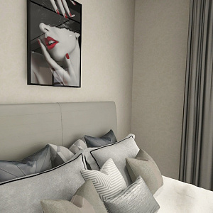 Baoqili S-MD MD30 для спальни для гостиной для кабинета для загородного дома для комнаты серый светло-серый кремовый