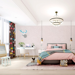 Baoqili J002 K15-32 для спальни для гостиной для загородного дома для комнаты розовый